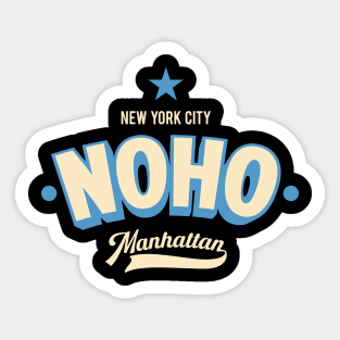 Streetwise Manhattan: Rock Noho's Urban Edge in Style Sticker